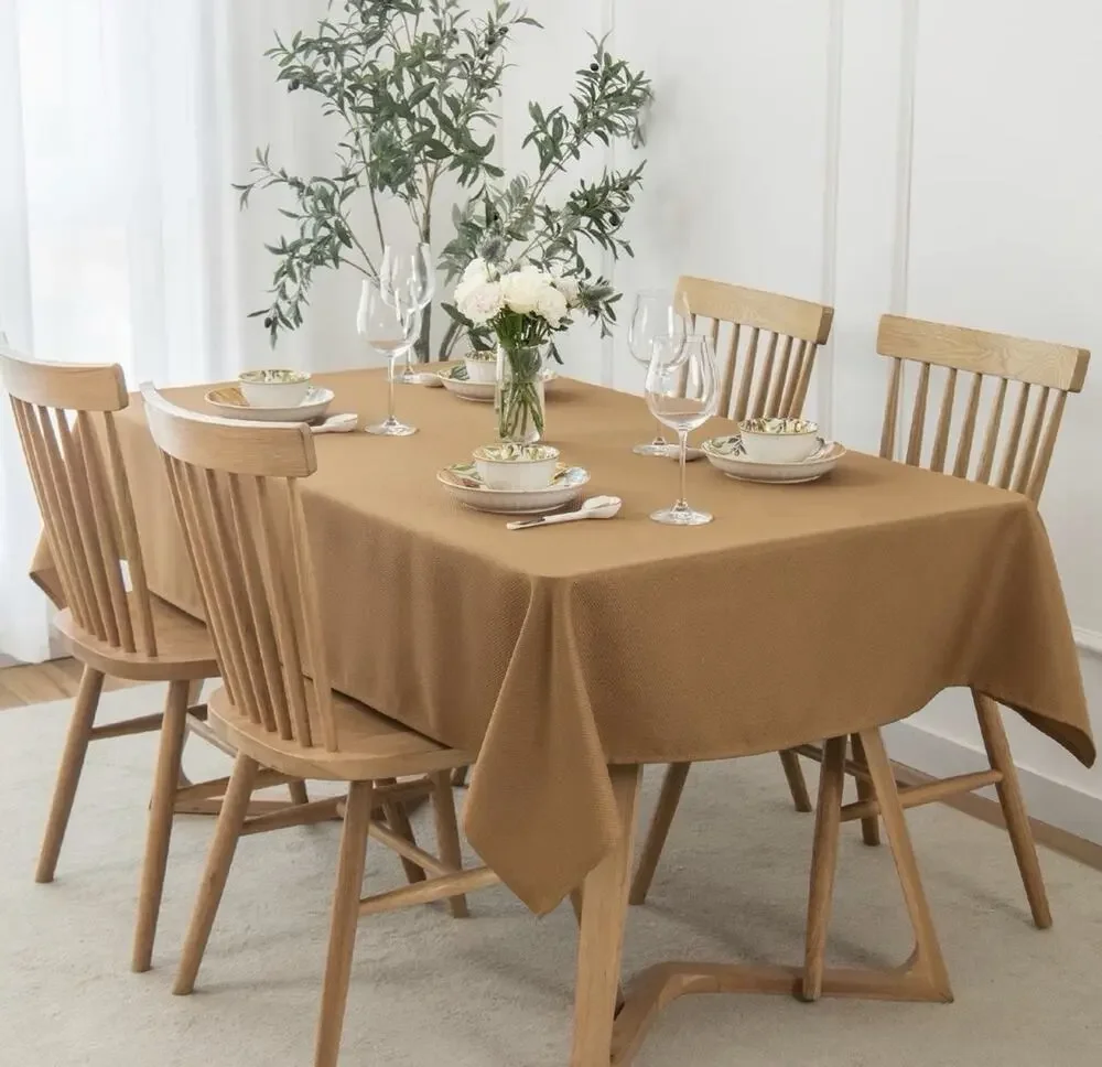 Harvest Square Tablecloth Stain Resistant Waterproof Wrinkle Resistant Washable